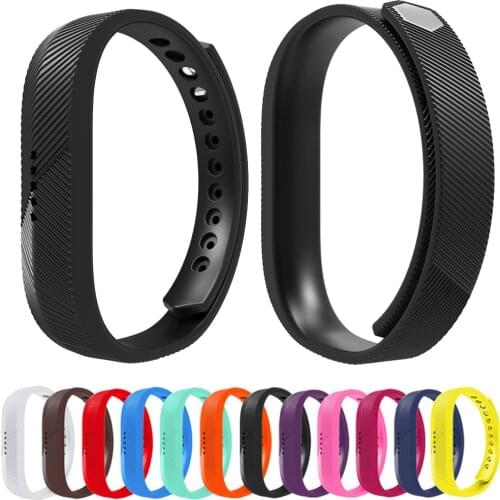 14 Colors Silicone Replace Wrist Band Strap Bracelet For Fitbit Flex 2 Smart Watch Smart Band Replace Bracelet For Fitbit Flex2