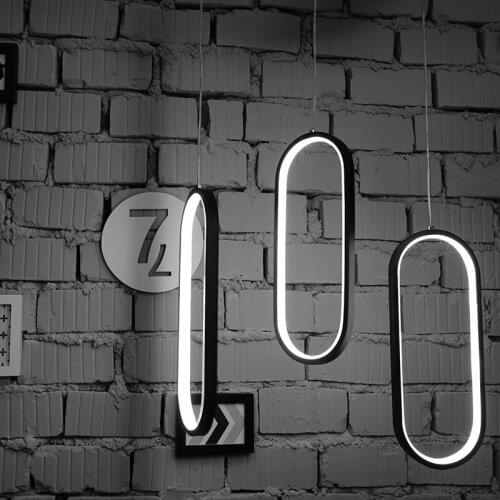 Modern Restaurant Chandelier Led Modern Simple Art Study Lamp Bedroom Living Room Pendant Home Decor Kitchen Lighting Fixture