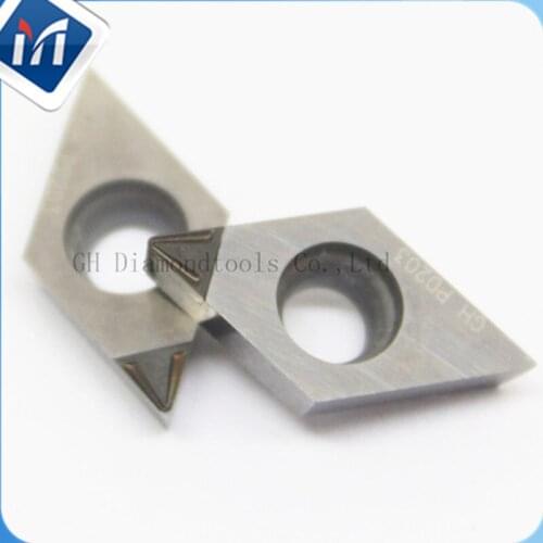 Special Diamond Chip breaker cnc insert PCD lathe turning tool Carbide cutter blades tools DCMT11T304 aluminum copper turning