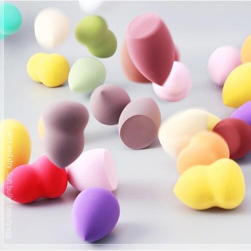 1Pc Cosmetic Puff Powder Puff Smooth Womens Makeup Foundation Sponge Beauty To Make Up Tools & Accessories Water-drop Shape