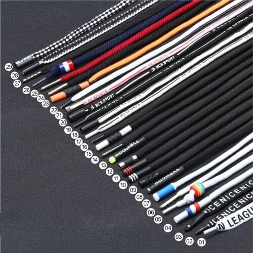 5pcs Sweatpants Drawstring Strap Metal Head Sports Pants Cotton Rope Belt Pants/Hoodies Accessories Diy Sewing Band Supplies