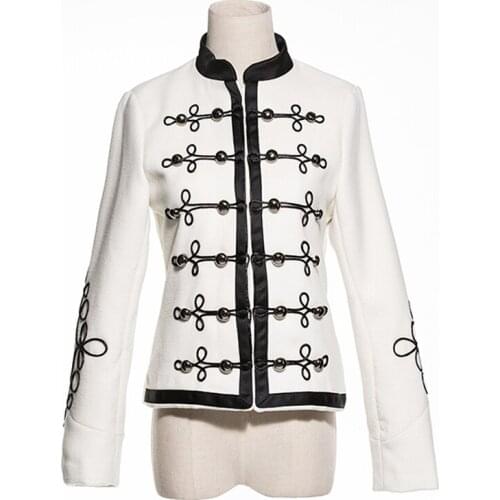 VERDEJULIAY Women's White Jackets