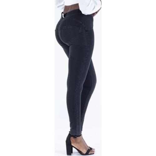 Sexy Jeans for Women y2k Skinny Push up Jeans Slim Fit Femme Mujer Mid Rise Fitness Shapewear Girls Denim Fashion Booty Control