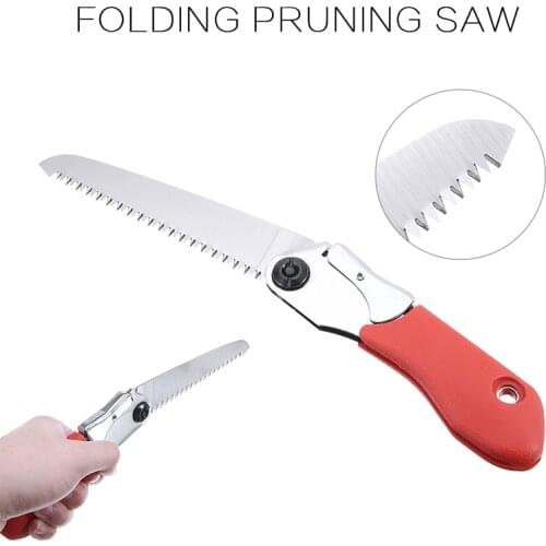 1pc Folding Pruning Saw Cut Garden Pruner Tree Hedge Trimming Cutter Household Garden DIY Parts Accessories