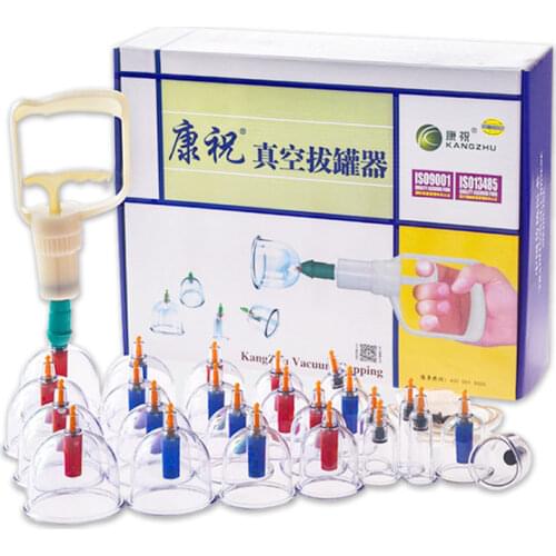24 Pieces Massage Vacuum cup set Suction Traditional Cup jar Vacuum Cup Set