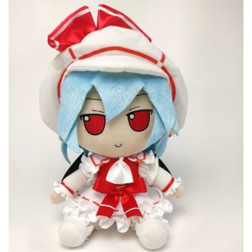 Anime TouHou Project Remilia Scarlet Fumo Fumo Cosplay Cute Doll Plush Stuffed Throw Pillow Sitting Toy Boy Girl Xmas Gift