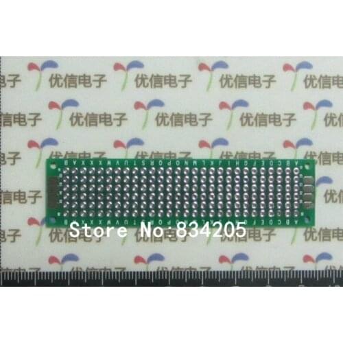 Free shipping 2x8 2*8CM double side green oil tinning Glass fiber universal plate / circuit board / PCB