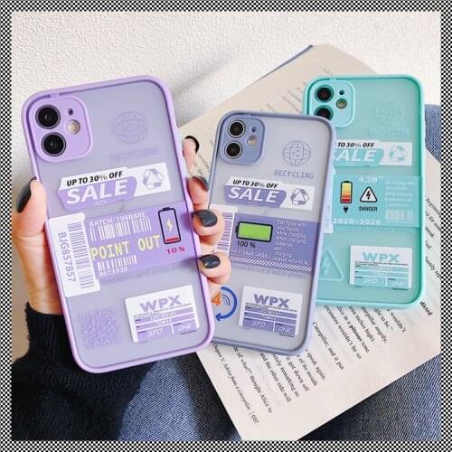 Telephone Case For Xiaomi Redmi 9T Note 8 Pro 8 7 10 POCO M3 X3 NFC INS Style Skin Soft Lens Protective Cover Recycling Sign