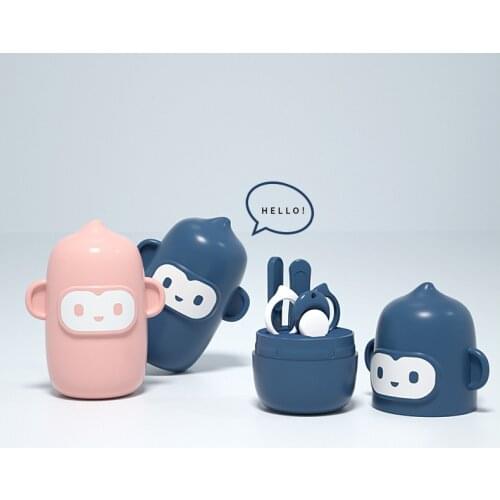 Baby Nail Clipper Set Baby Safety Scissors for Newborn Childrens Anti-pinch Nail Clippers Nail Files Baby Tweezers Care Tools