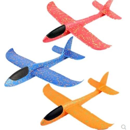 Hand Throw Flying Glider Planes Foam Aircraft Model EPP Resistant Breakout Aircraft Party Game Children Outdoor Fun Gift Toys
