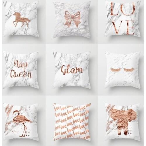 Fashion Printing Letters Simplicity Federe Cuscini Divano Cuscini Decorativi Poszewki Na Poduszki Dekoracyjne Throw Pillow Case