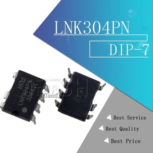 5PCS LNK304PN DIP7 LNK304P DIP LNK304 DIP-7 304PN new and original IC