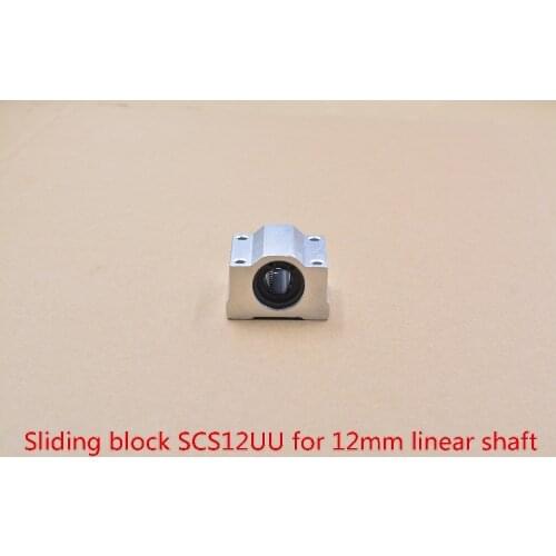 SC12UU SCS12UU bearing SCV12UU SCS12UUAJ 12mm linear slide block with LM12UU JDB copper bush 12x21x30 for shaft