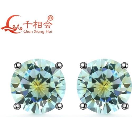 Серебряные серьги Qian Xiang Hui China At AliExpress