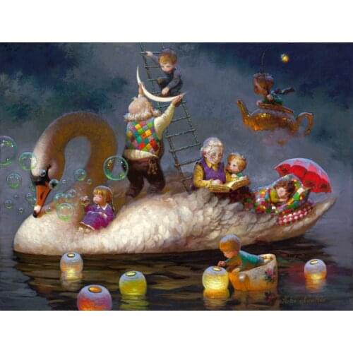 Modern Art Victor Nizovtsev Canvas Prints oil painting Kids Room Christmas Decorations Wall Picture best Christmas gift vk36