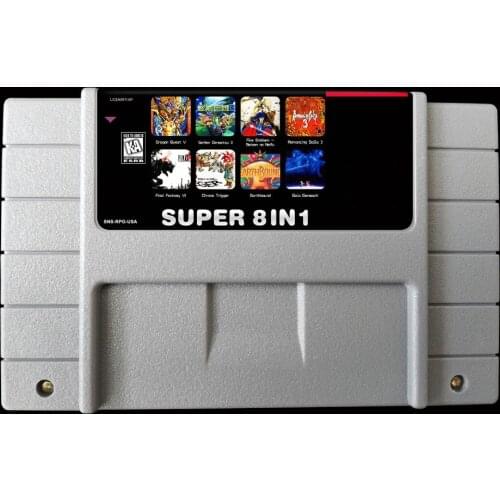 Super RPG 8 in 1 group 2 ( ALL English Language with battery saves!! )