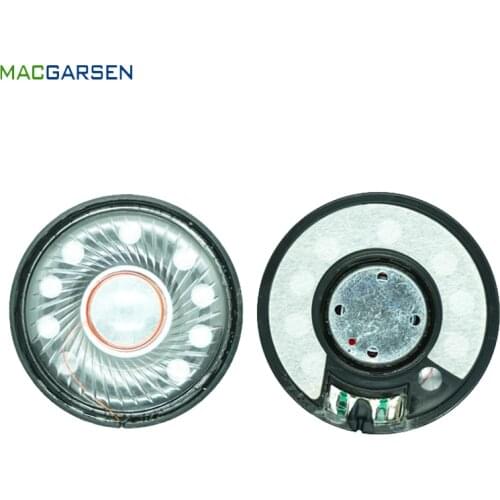 2pcs 50mm Headphones Driver Horn Speaker Unit 32 Ohm Repair Headset White Magnetic Loudspeaker for DIY Hifi Bluetooth Headphone