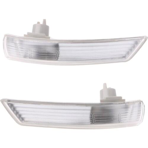 1PC Left/Right Mirror Turn Signal Corner Light Lamp Cover Shade For Ford Focus II 2 III 3 Mondeo