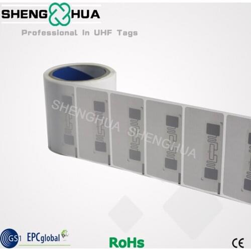 10pcs/lot Programmable Smart UHF RFID Sticker Tag RFID Passive Roll Adhesive Label For Logistics Management