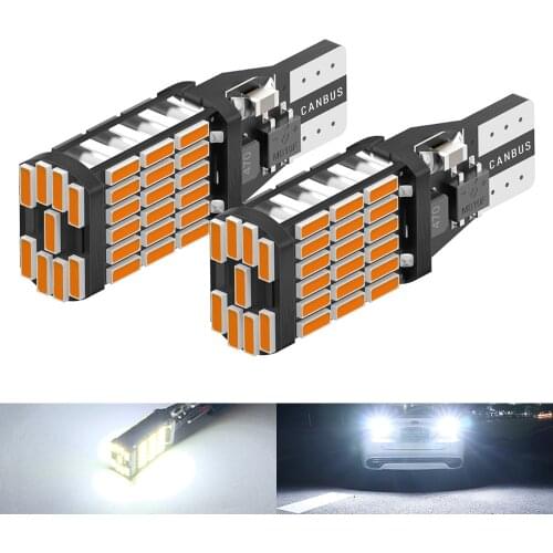 2pcs T15 led Canbus LED Bulb Car Backup Reverse Lights for Toyota C-HR Corolla Rav4 Yaris Avensis Camry CHR Auris Hilux 921 W16W