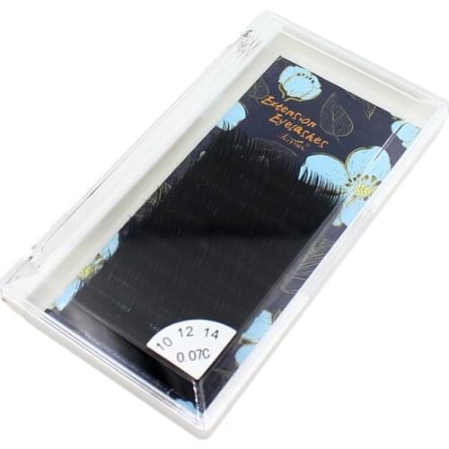 3D-6D 0.07 Volume Eyelash Extensions Mixed Length in One Lash Strip Natural Individual False Eyelashes