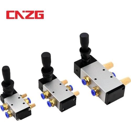 4H210-08 5/2 4H310-10 4H-410-15 Way Hand Lever Operated Control Pneumatic Manual Valve Select