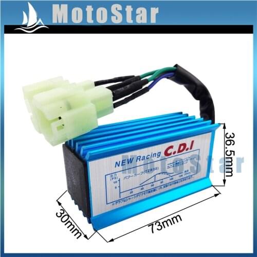 AC 6 Pin Blue Racing Ignition CDI Box For GY6 50cc 90cc 110cc 125cc 150cc Engine ATV Quad Buggy