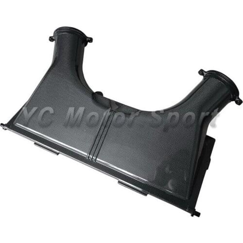 Car Accessories Dry Carbon Fiber Plain Weave OEM Style Air Box Fit For 2015-2017 F488 GTB & Spider Airbox Air Intake