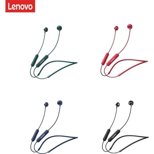Lenovo SH1 BT5.0 Wireless Sports Earphones IPX5 Waterproof Music Running TWS Headphones Compatible with iOS Android Smart Phone