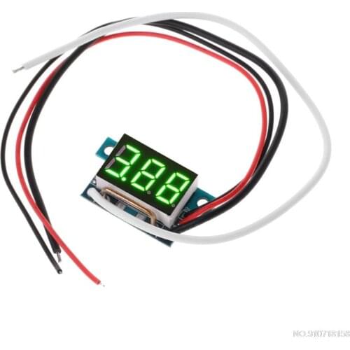 DC0-10A Digital LED Ammeter Current Panel Meter 0.36in Module Reverse protection Au4 21 Dropship