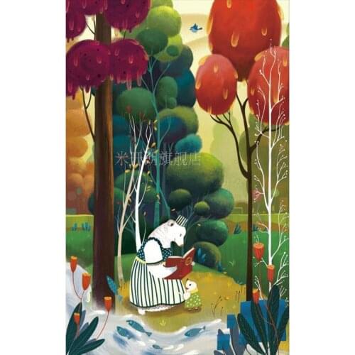 Cartoon Toy Bear Puzzle Wooden Educational Toy Holiday Gift Childrens Educational 2000 Piece Adult Puzzle