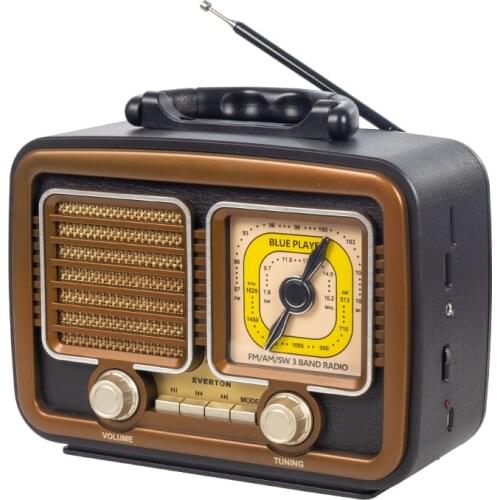 EVERTON RT-832BT USB/SD/FM/BLUETOOTH SUPPORTED NOSTALGIC RADIO