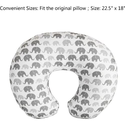 GXMB Baby Nursing Pillowcase Elastic U-shaped Pillow Case Detachable Pillow Cover Breastfeeding Pregnant Women Pillowcase