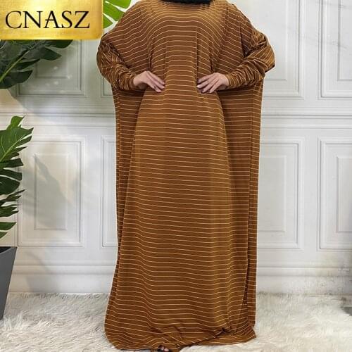 New Free Size Big Robe Dubai Muslim Sport Wear Simple Style Malaysia Fashion Turkey Abaya Elegant Long Sleeves Islamic Clothing