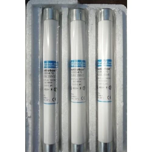 Fuses: FD20GC150V32T CC1591 CP gRC 20.190.32 1500VDC 32A G085911 20*190 / FD20GC150V25T Z080430 20*190 aR