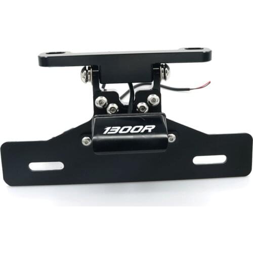 License Plate Holder frame For SUZUKI GSX1300R HAYABUSA 2008-2020 Motorcycle Tail Tidy Fender Eliminator Registration LED Light