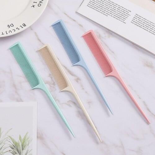 Hair Highlighting Comb, Hair Salon Dye Tail Highlight Comb Separate Parting For Hair Hairdressing Highlighting Hair Brush Women