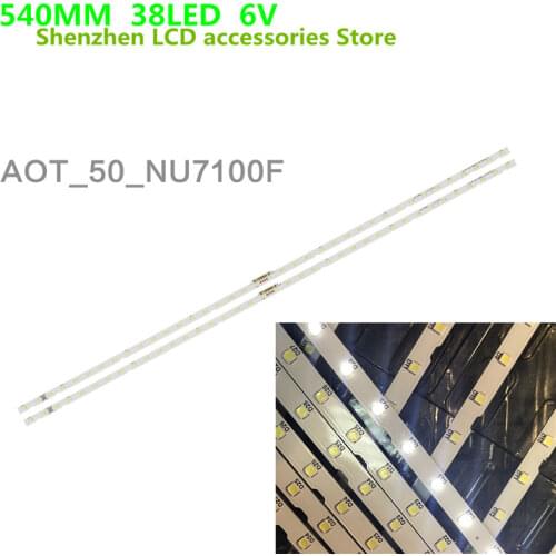 UE50NU7400 LCD TV backlight bar AOT_50_NU7100F BN96-45952A BN61-15484A 50inch 38LED 540mm 100%NEW