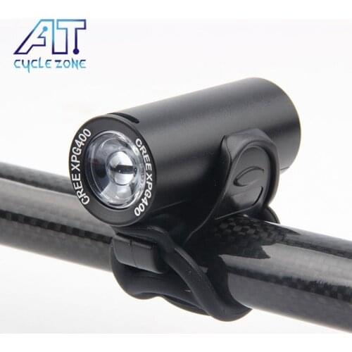 CYCLE ZONE Mini XPG Bicycle Headlight USB Waterproof Charging LED Bike Front Light Rear Bicycle Flashlight Accessories