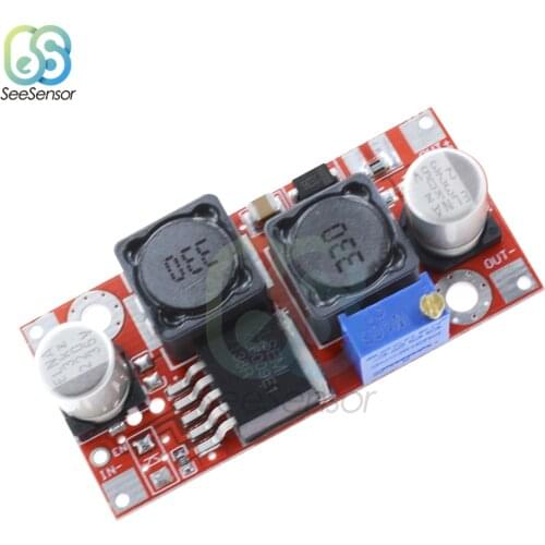 XL6009 XL6019 DC 5-32V to DC 1.2-35V Adjustable Step Up Down Module Boost Buck Converter Power Supply Module High Performance
