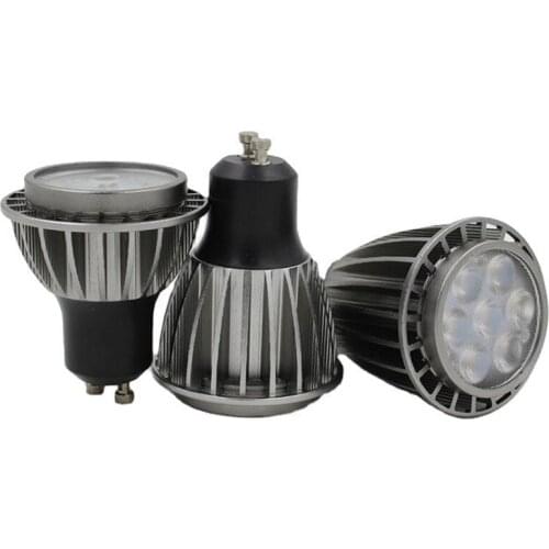 1pcs Super Bright Dimmable GU10 3W 5W 7W LED Bulb Lamp AC85-265V spotlight Warm White/Nature White/Cold White led LIGHTING