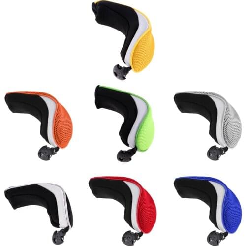 1 Pcs Universal Golf Hybrid UT Club Rescue Head Cover Putter Cover Headcover with Number Tag 2, 3, 4, 5, 7, X Club Accessories