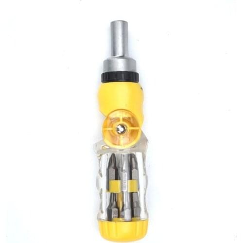 12 in 1 Set Ratchet Screwdriver Home Tools Multi-function Interchangeable Combination Screwdrivers and Drill Bit