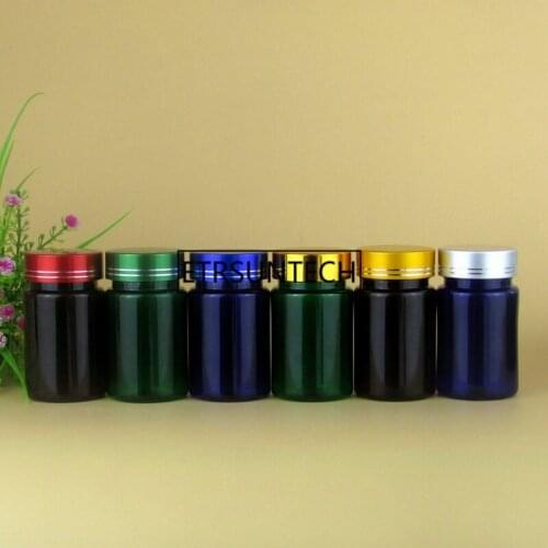 80ml PET bottle,capsule bottle,essence bottle, plastic bottle with metal cap F1581