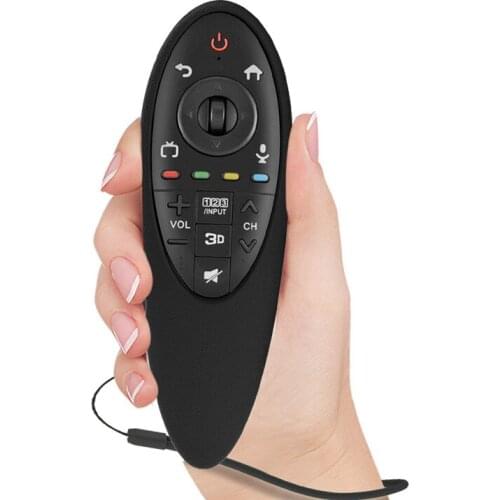 Cover For LG AN-MR500 Protective Silicone 3D Smart TV Magic Remote Control Case With Lanyard Flexible Shockproof SIKAI for MR500