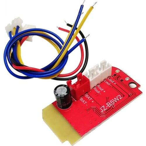 CT14 Micro 4.2 Stereo Bluetooth Power Amplifier Board Module 5VF 5W+5W Mini with Charging Port for Refitting Idle Sound Box