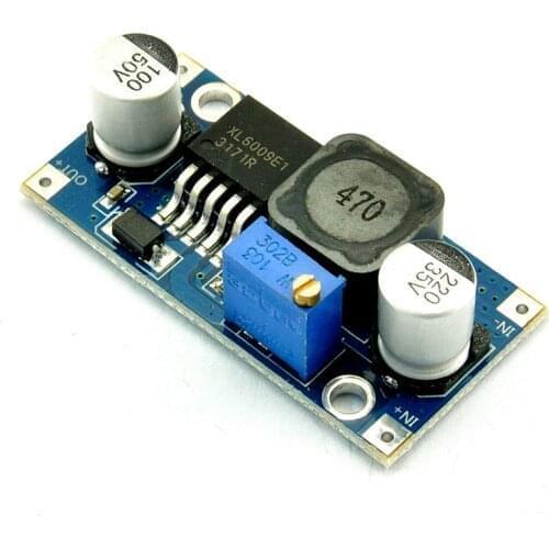 DC-DC adjustable boost module 4A XL6009 power supply voltage regulator DC converter L 5V12