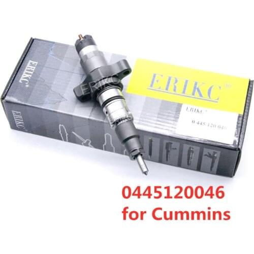 ERIKC 0445120046 Fuel Injector 0445 120 046 Common rail injector for Bosch Cummins Accessories