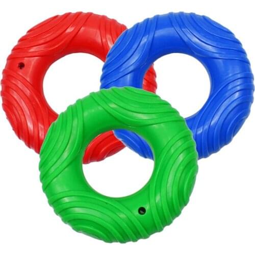 Pet dog toy TPR thread sounding donut medium and large pet molar teeth cleaning rubber ring,Q343