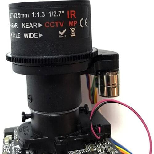 Smart Security H.265 Hi3516CV300 30fps + SONY IMX323 add 2.7-13.5mm Auto Focus Zoom Lens POE IP Camera Module for CCTV security
